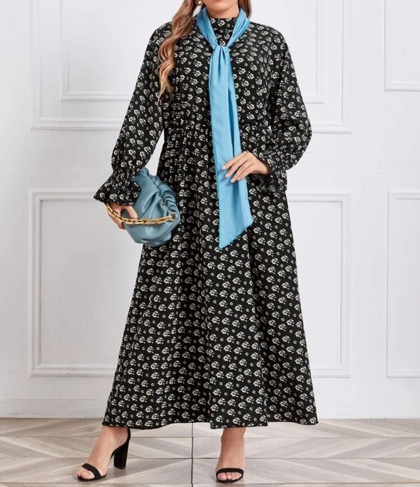 Nowa sukienka kwiaty 48