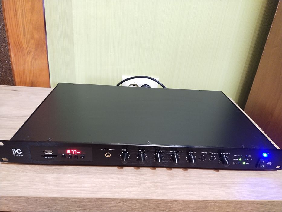 Мікшуючий підсилювач itc T-120TB