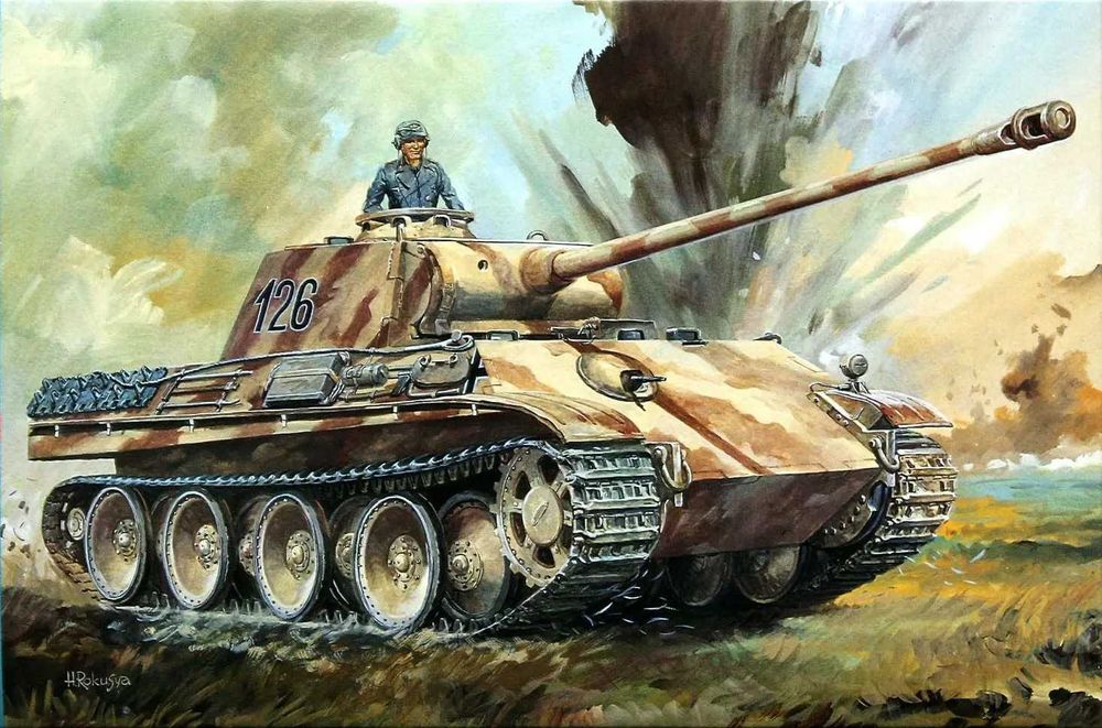 Modelismo, Kit, Panther Ausf G, Hasegawa, escala 1:72