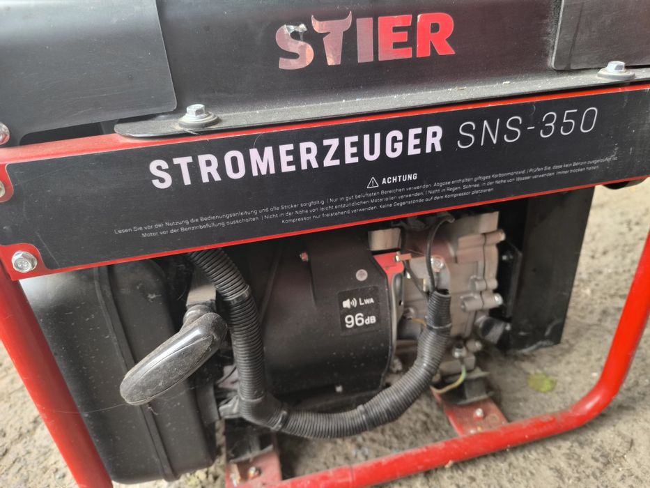 Бензиновий Генератор STROMERZEUGER SNS350