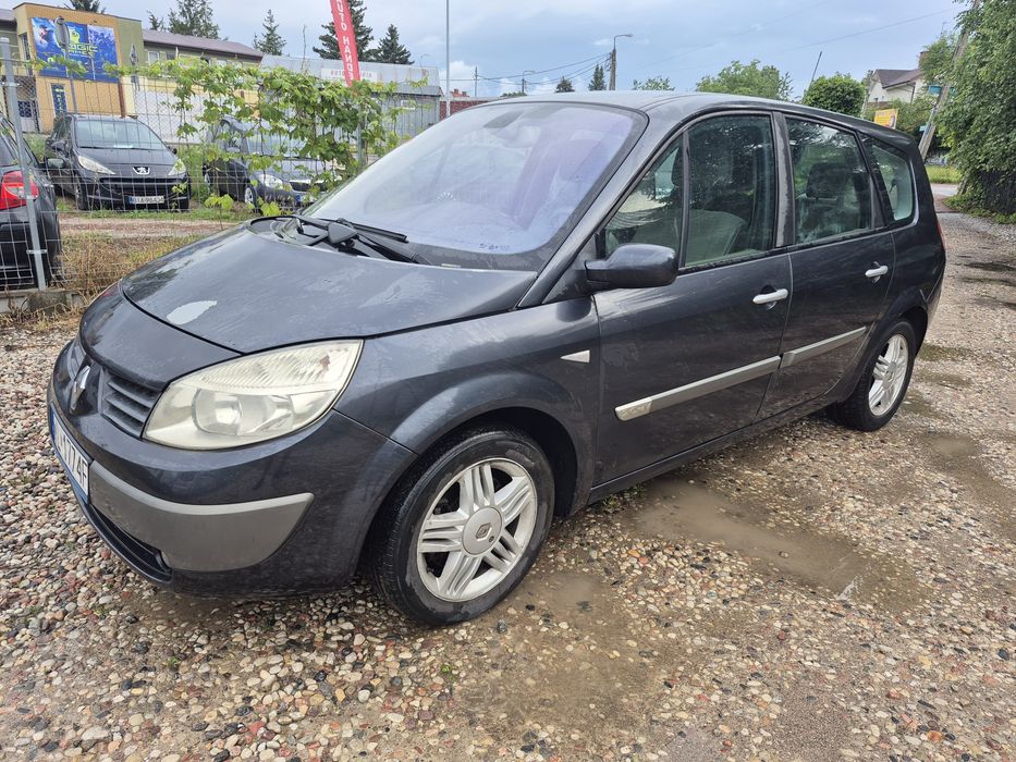 Renault Grand Scenic 2.0 b +GAZ 2005 Rok 7-osobowy