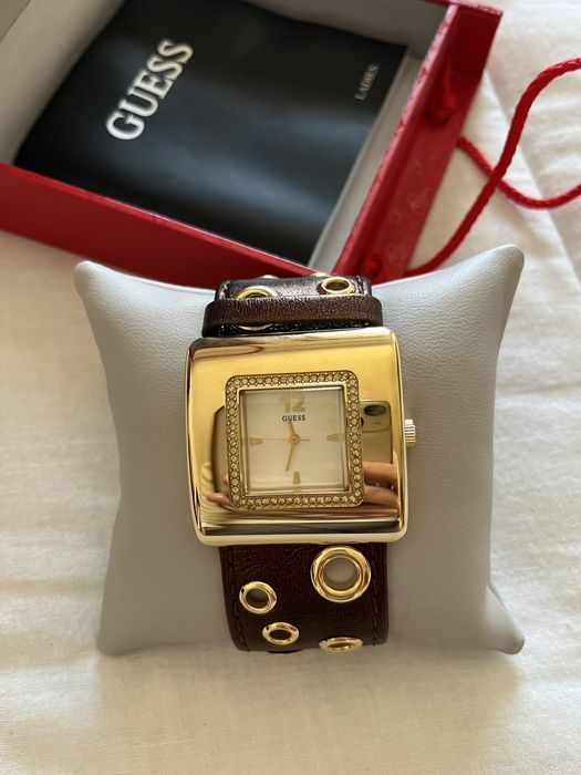 Relógio da Guess - pele genuína