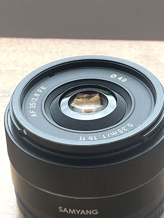 Samyang 35mm f/2.8 FE (Sony A7 Full Frame) - mint condition64752119433730121