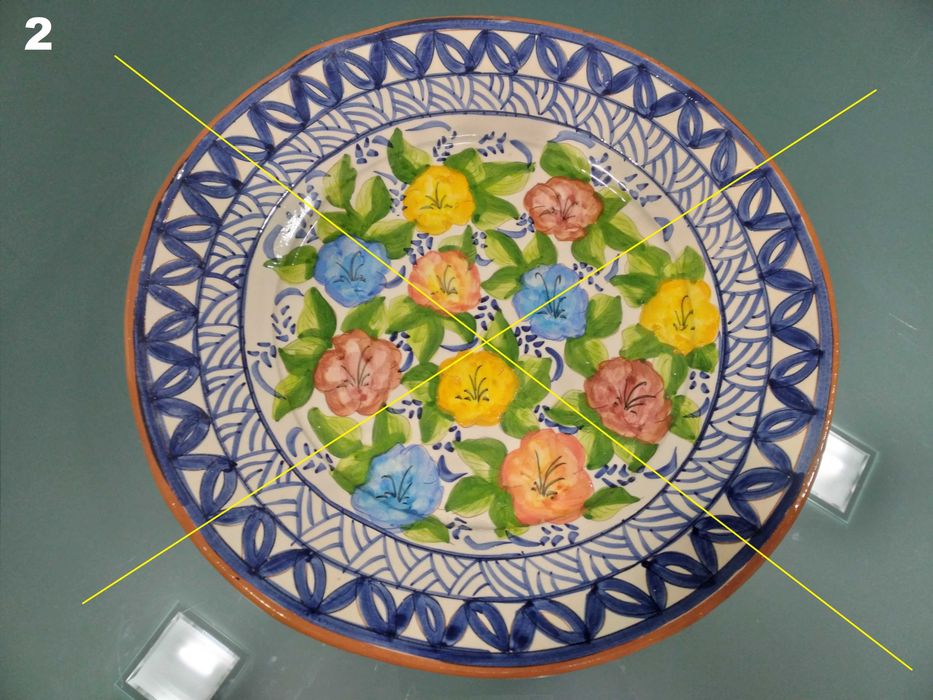 Pratos decorativos artesanais, Olaria Domingos Eurico