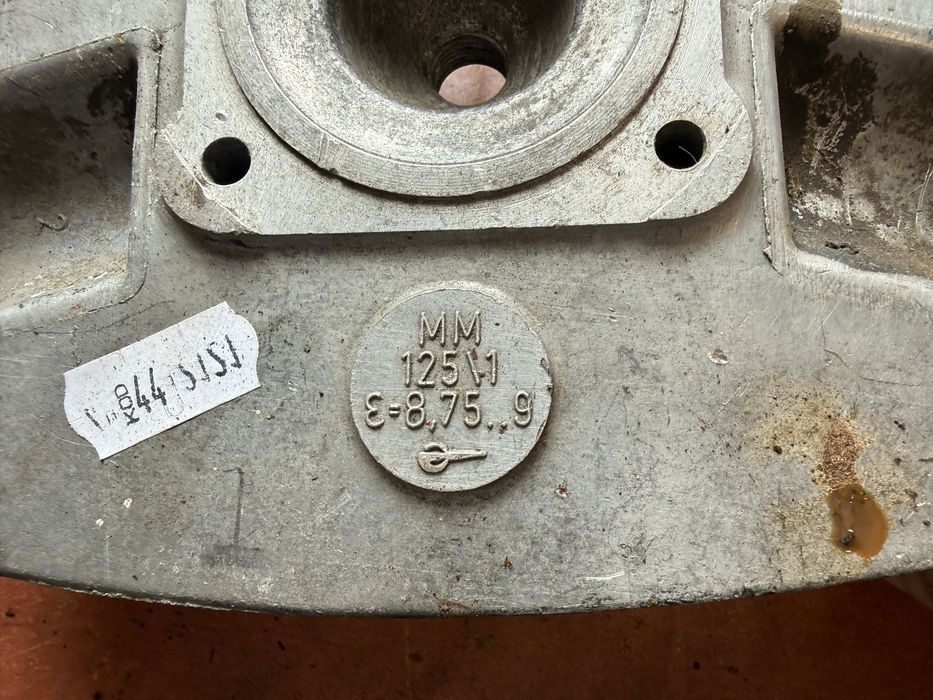 Głowica MZ TS ES 125, 150 org DDR sprawna wysyłka