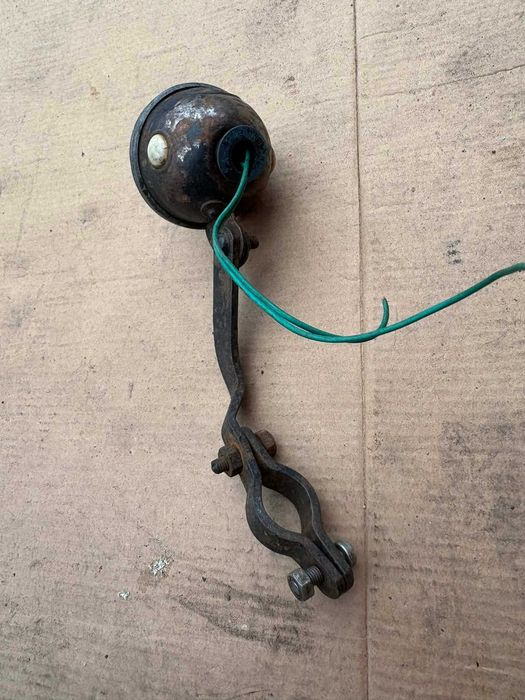 Lampa kryształowa rowerowa przedwojenna