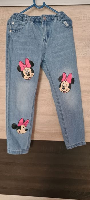 Spodnie jeans 134