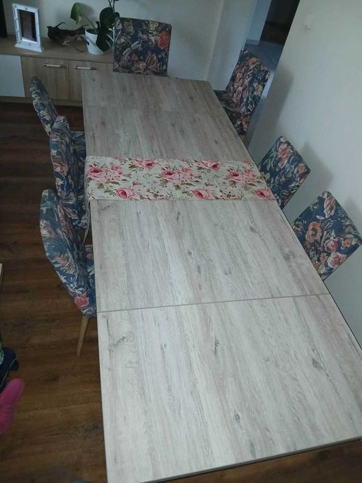 Stół rozkładany do salonu + transport