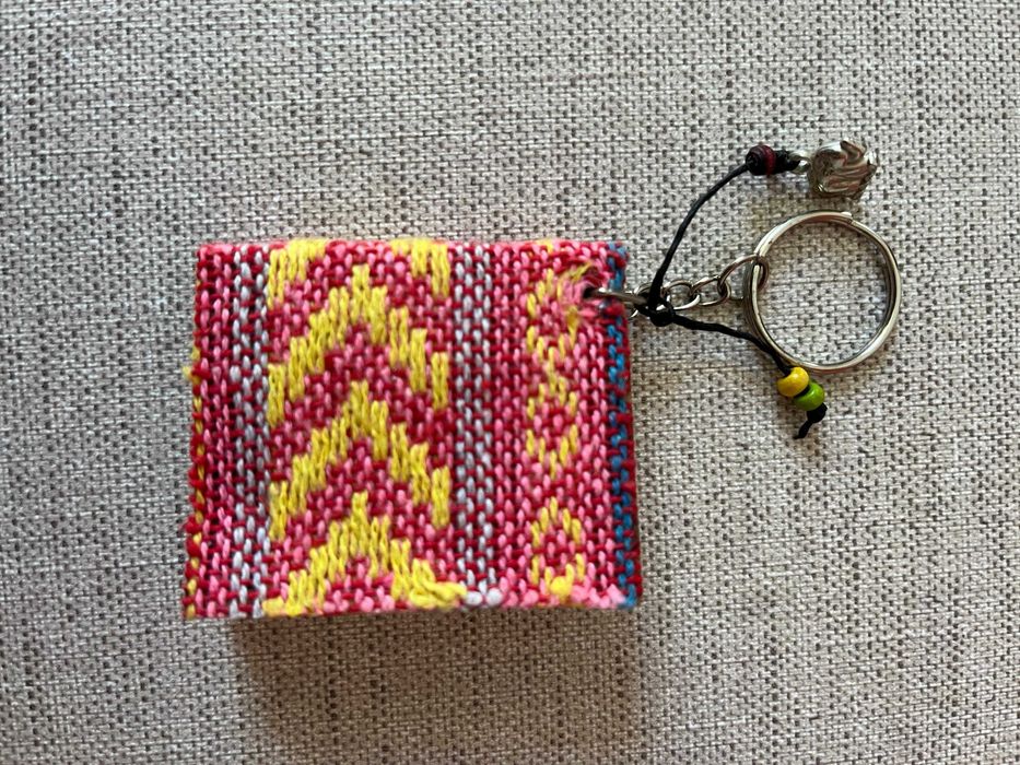 Porta-chaves + Mini Caderno Artesanal da Guatemala