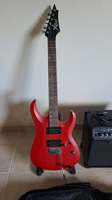 Guitarra eléctrica + amplificador