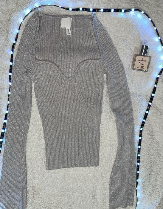 Кофтинка в рубчик блискуча