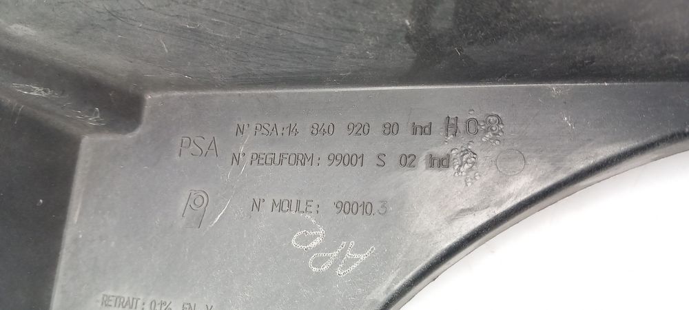 Frente em fibra ou chapa PEUGEOT 807 (EB)