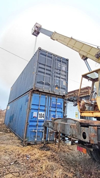 Контейнер морской 40 футовый(тонн) отличное состояние, выбор. Доставка