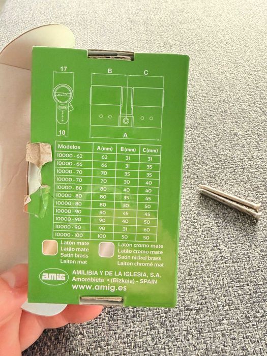 Fechadura de seguranca