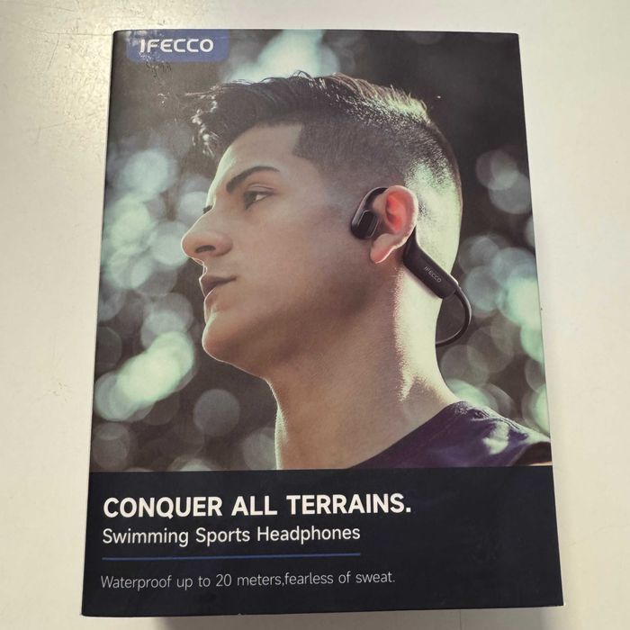 Słuchawki kostne bezprzewodowe IFECCO Bluetooth 5.3 IPX5