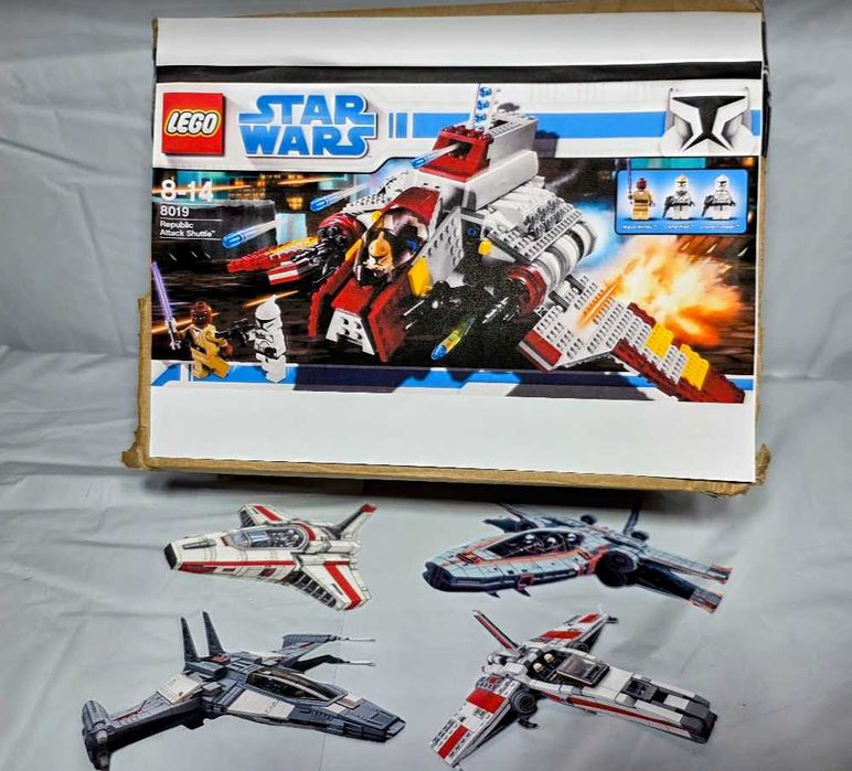 LEGO 8019 Moc Klonów z Niemiec + 4 Naklejki Gratis + GW. KOMPLETNOŚCI