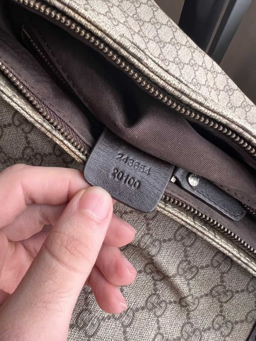 Mala tiracolo Gucci de homem