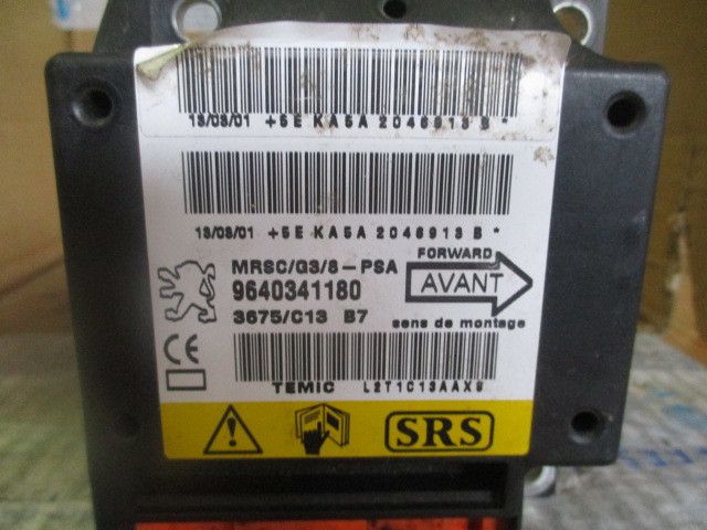 Centralina airbag PEUGEOT 607 (9D, 9U)