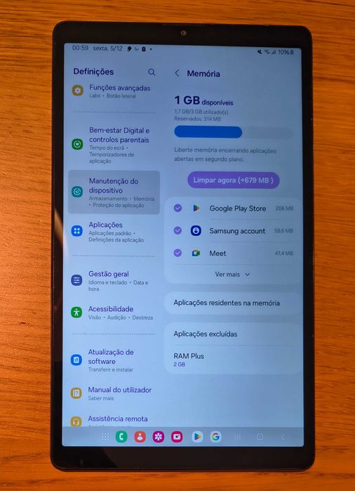 Tablet 4G Samsung Galaxy A7 Lite, 9 pol
