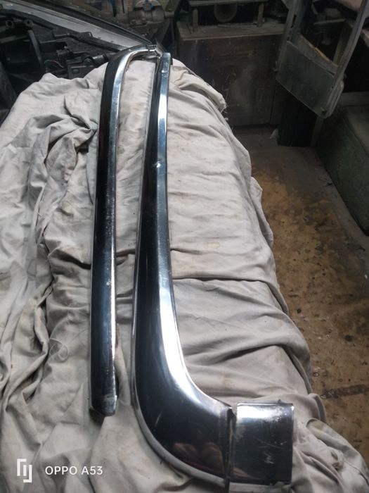 Мерс 126 хром накладки