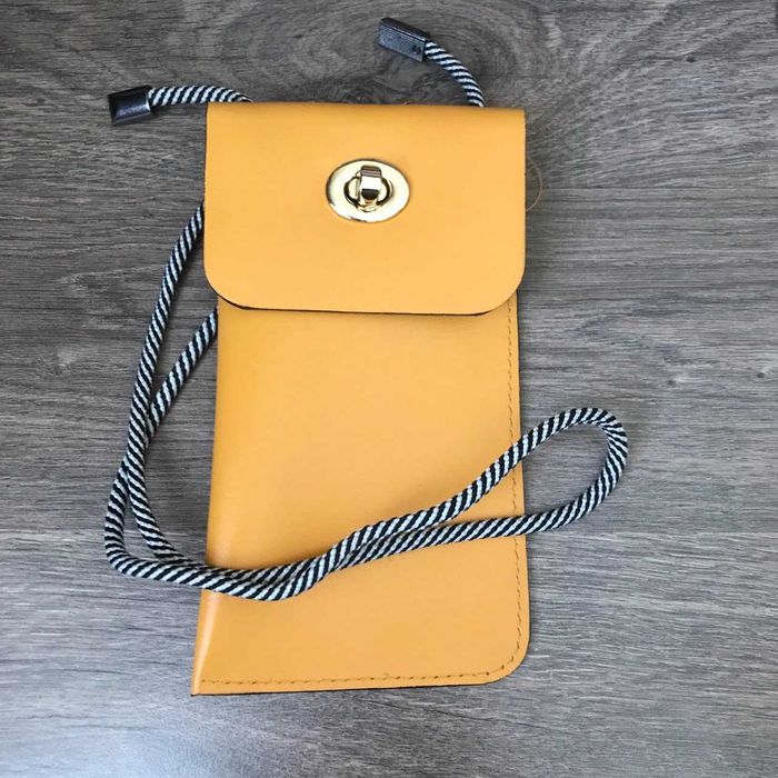 Сумка-чохол з натуральної шкіри