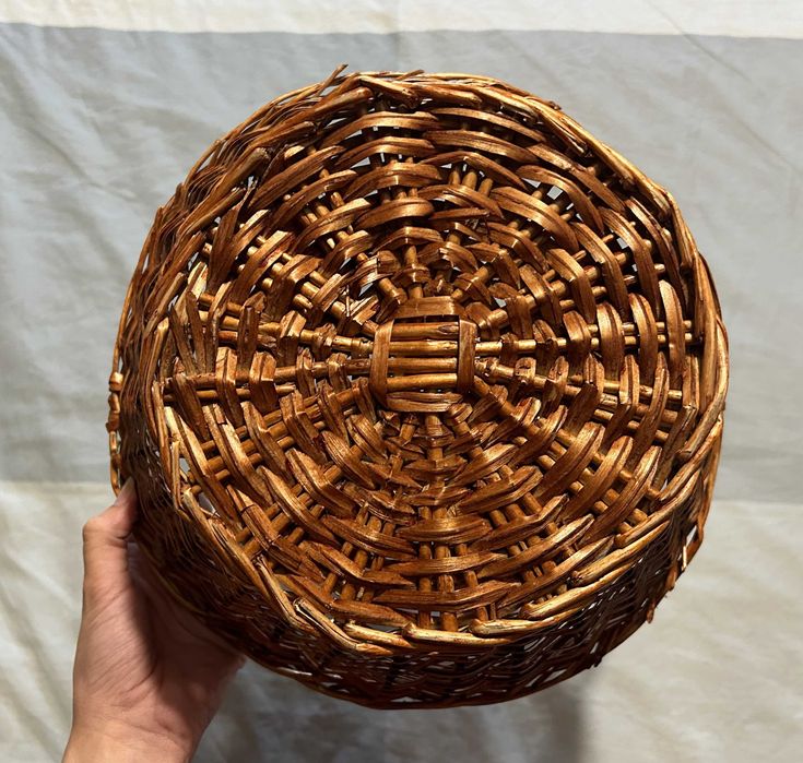 Cesto verga redondo 27cm diâmetro