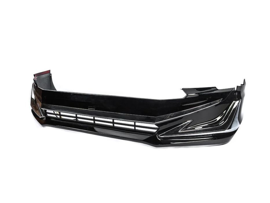 Toyota Land Cruiser Prado 150 2009-2023 рр. Накладка на передній бампер Modelista V3-LED (2017-) Білий колір