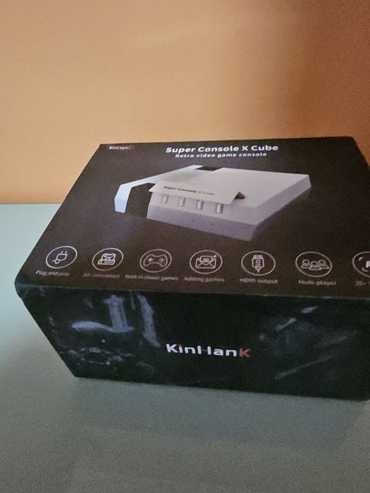 Kinhank Super Consolexcube Hd Classic Game Console 64 Gb Mini Videogam