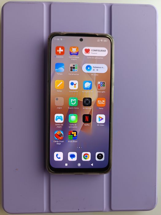 xiaomi 11s impecavel com caixa e capa.