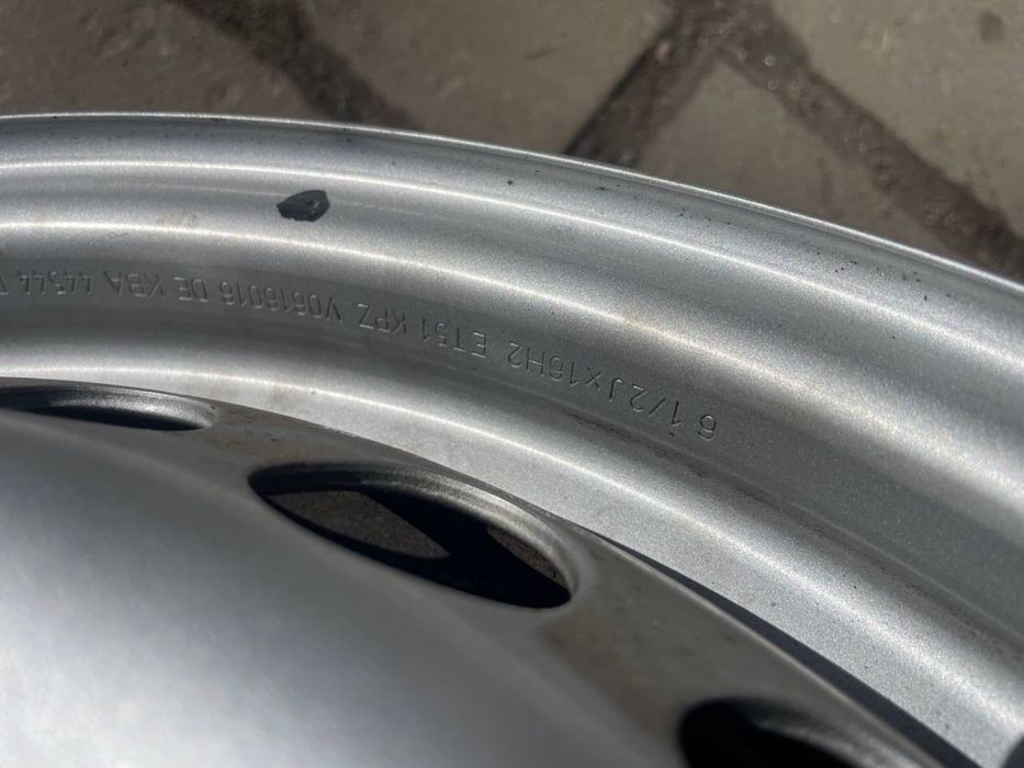 Диски R16 металеві 5*120 Фольксваген T5;T6;Amarok;Crafter від 2017р