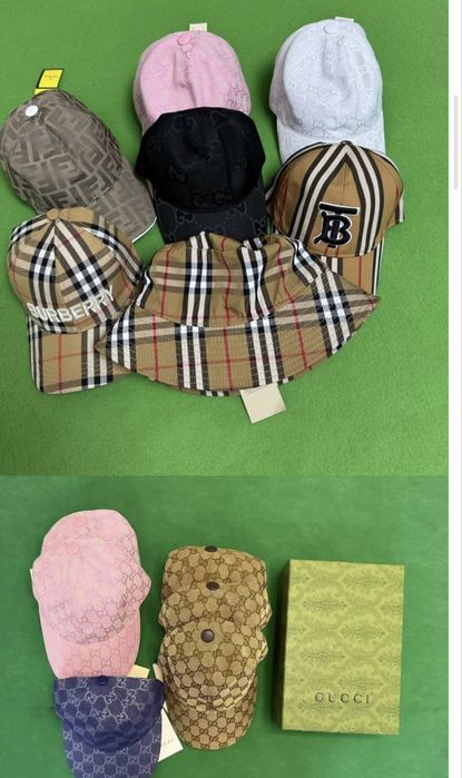 Bonés de várias marcas