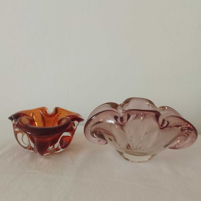 Вази. Чешское стекло