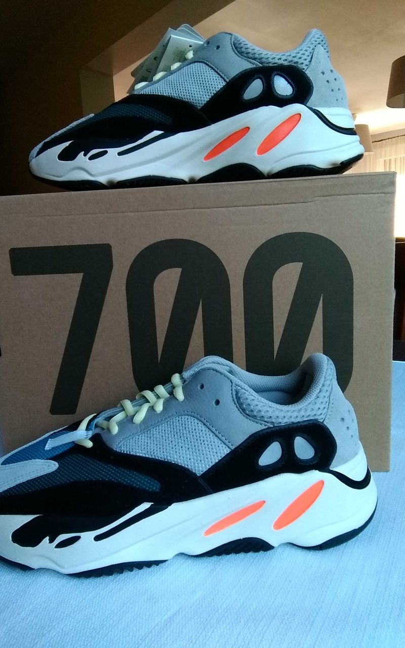 R.EUR 45 1 3 us11 YEEZY adidas 700 Wave Runner Solid Grey kod