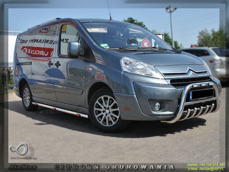Citroen Spacetourer Peugeot Traveller Orurowanie Podesty
