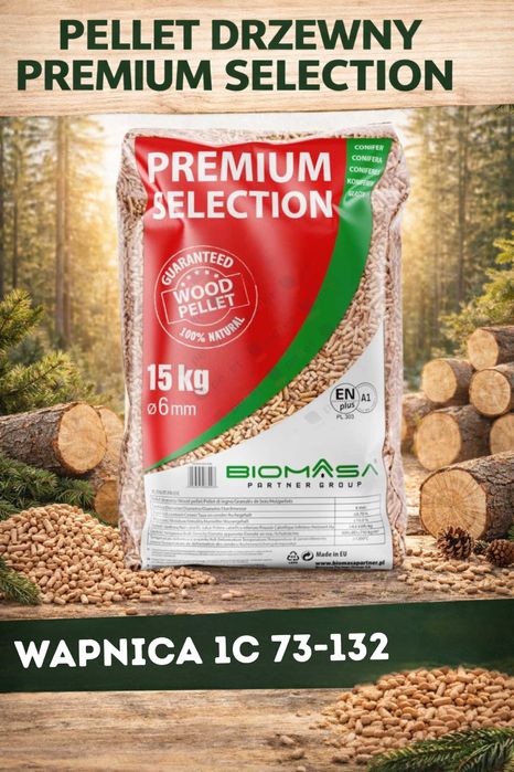 Pellet Premium Selection ENplus A1  6 lub 8 mm  - dostawa gratis