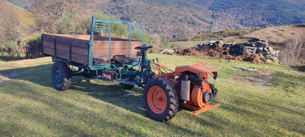 Motocultivador Lombardini LDA96 4x4 14HP