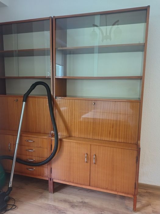 Meble PRL, witryna 2szt