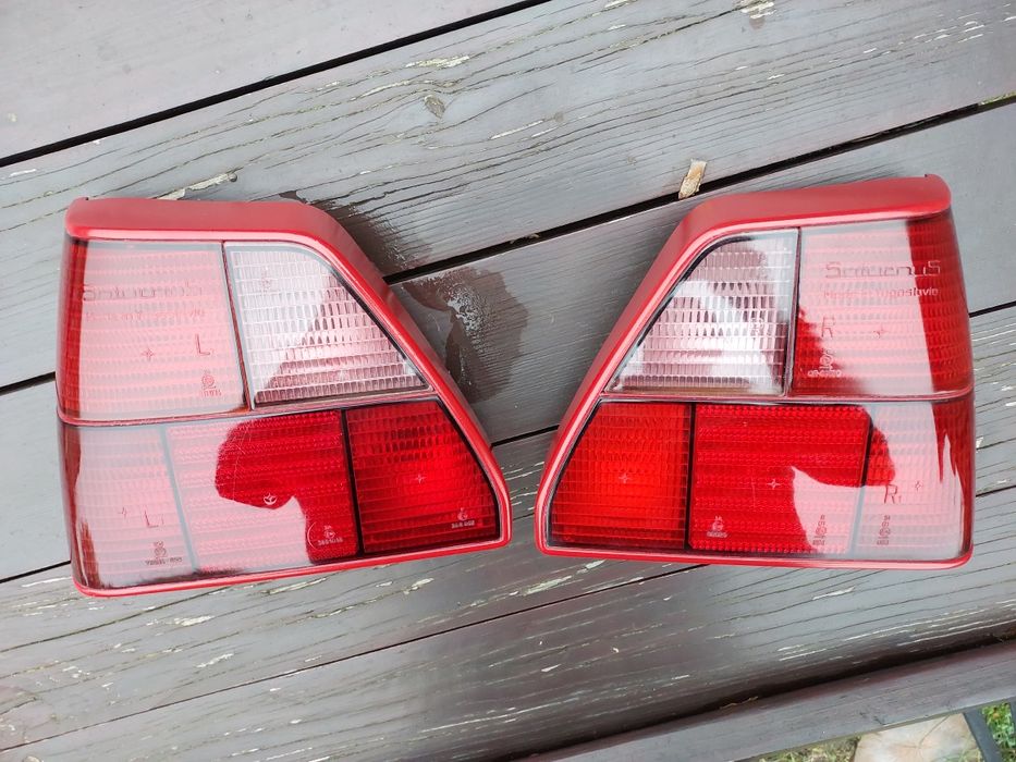 Lampy golf ii 2 Jetta fake FIFFT RED tuning