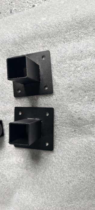 Uchwyt boczny,prosty do profila 25x25mm, harfa, balustrada