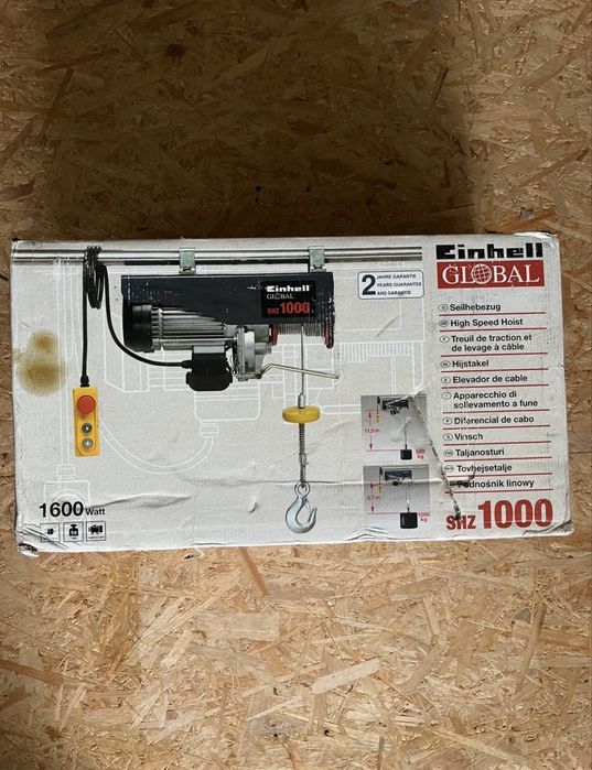 Wciągarka elektryczna Einhell 1000 kg.