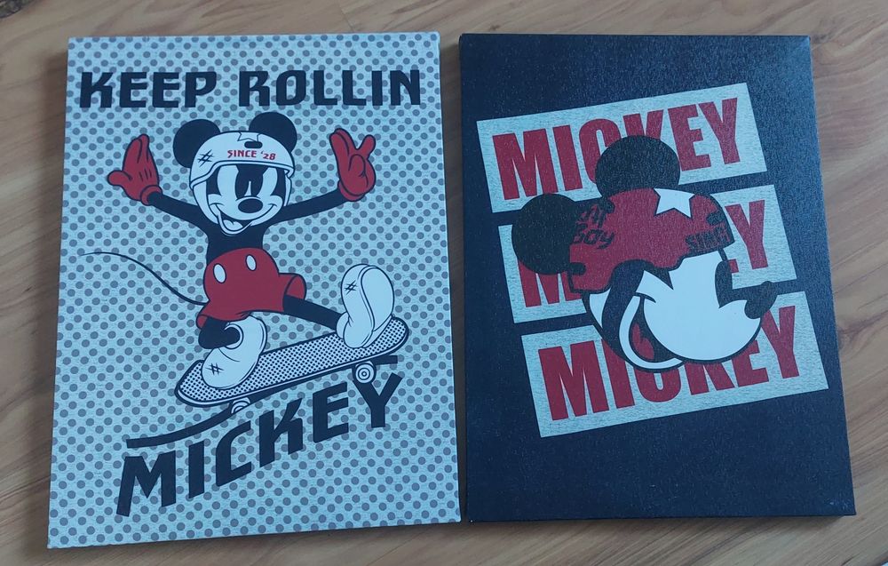 2x obraz Mickey maus