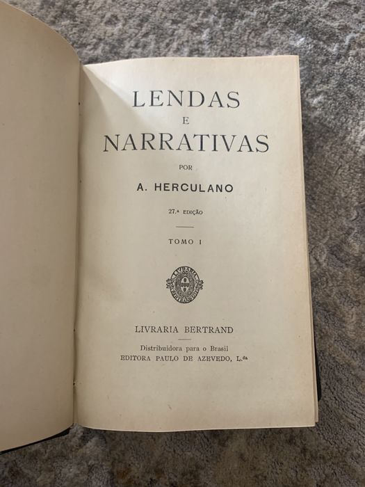 Lendas Narrativas de “Alexandre Herculano”