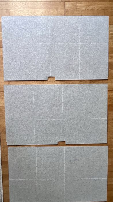 4 protetores de gaveta IKEA Komplement