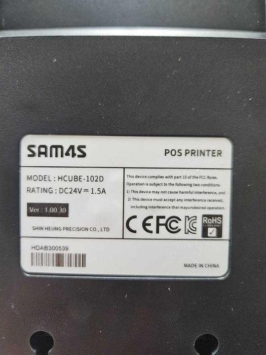 Vendo Impressora Térmica de talões