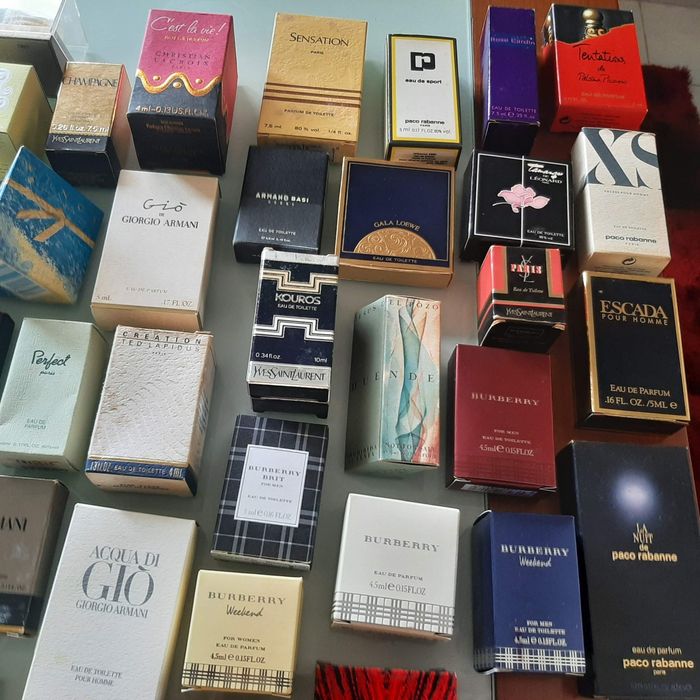 Miniaturas de Perfumes Antigos