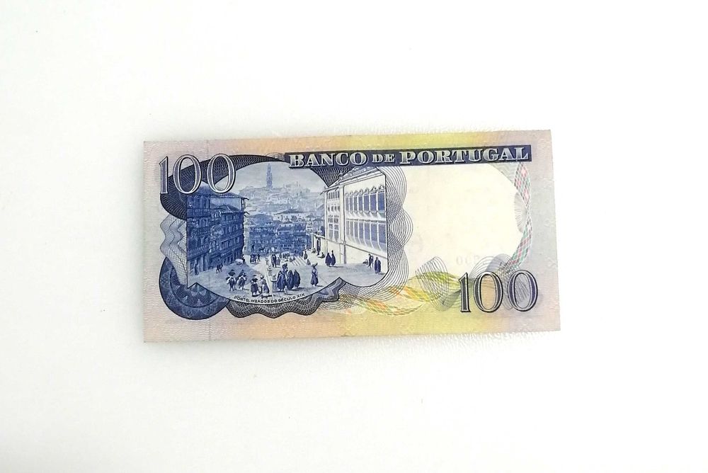Nota de 100 escudos, 100$, Camilo Castelo Branco, 1978