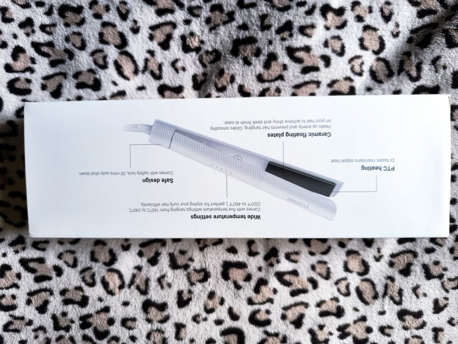 Prostownica do włosów Vixmini biała