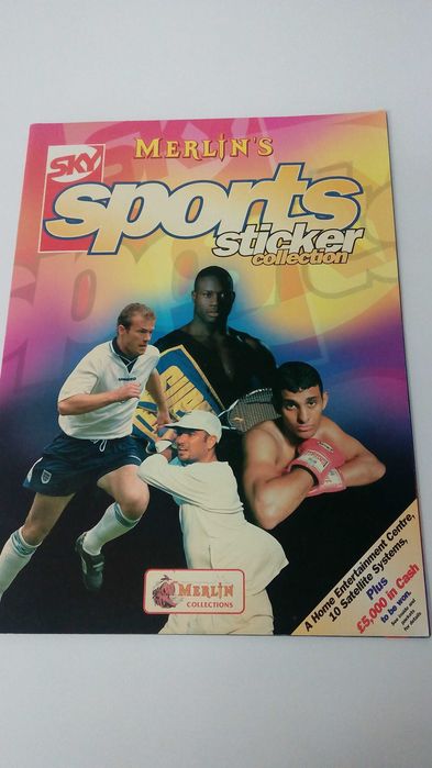 Caderneta de cromos Sports Sticker Collection