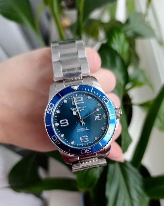 Часы longines механические gray