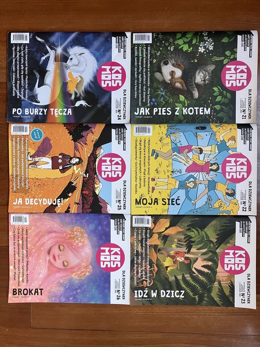 Magazyny Kosmos dla dziewczynek